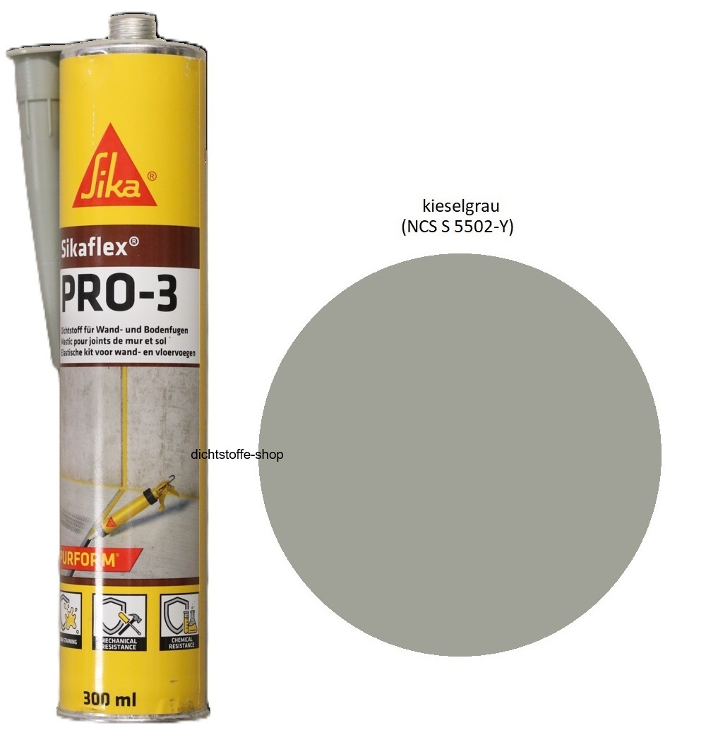 Sikaflex Pro-3 Purform Fugendichtstoff Kieselgrau 300ml