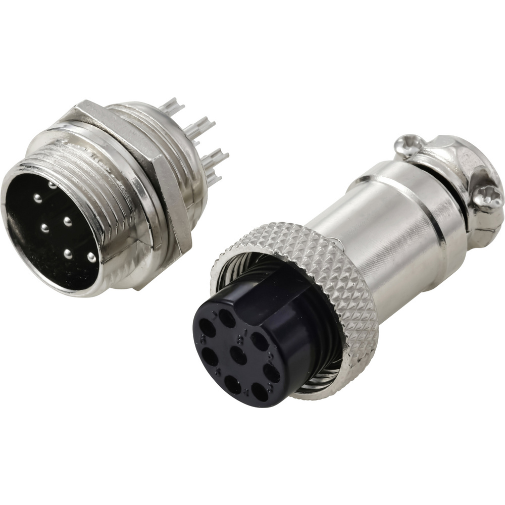 Tru Components Tc-13895656 Rundsteckverbinder Stecker, Buchsenkontakt Gesamtpolzahl: 8 Serie (rundst
