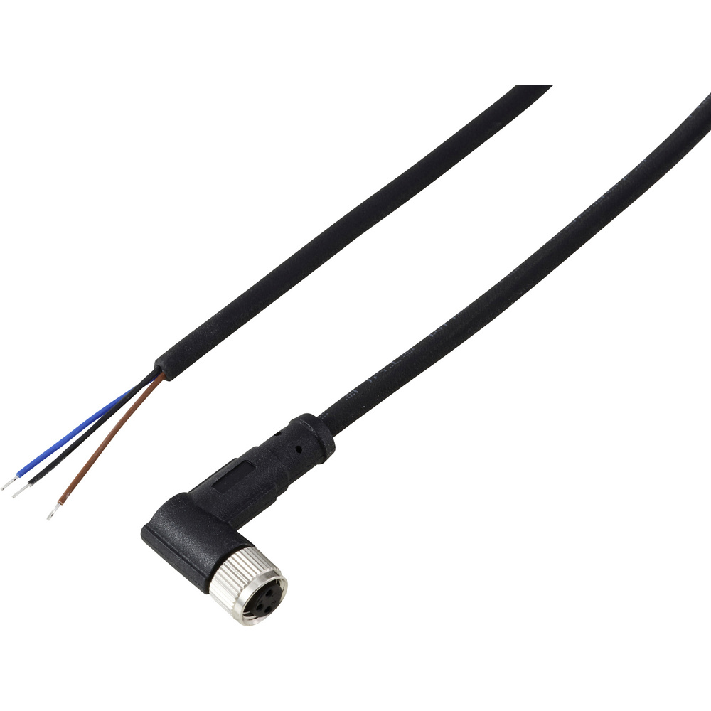 Tru Components Tc-13748760 Anschlussleitung M8 X 1 Buchse, Gewinkelt 2 M Polzahl Sensoren: 3 1 St.