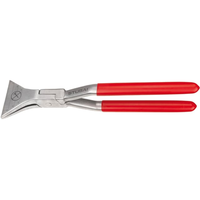 Spengler Falzzange leicht gerade Maulbreite 60mm Länge 270mm für kleine Falz- und Biegearbeiten - Stubai