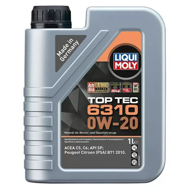 Motoröl Top Tec 6310 0W-20 1L Motoröl - Liqui Moly