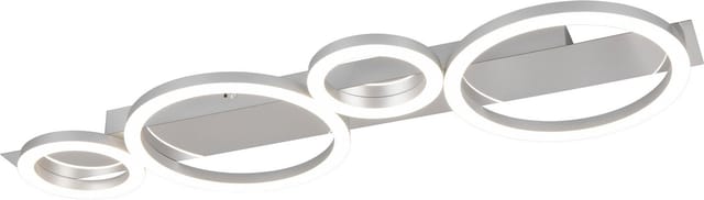 Led Deckenleuchte Lumos chrom - weiß Deckenlampen & Kronleuchter - Reality