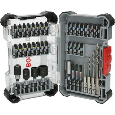 Zubehör - 40-teiliges Set aus Bits, Holzbohrern und Steckschlüsseln 2608521U87 - Bosch