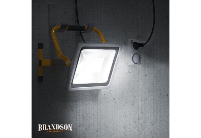 Brandson 50W LED Outdoor-Baustrahler IP65-Schutzart / Geringe Wärmeentwicklung