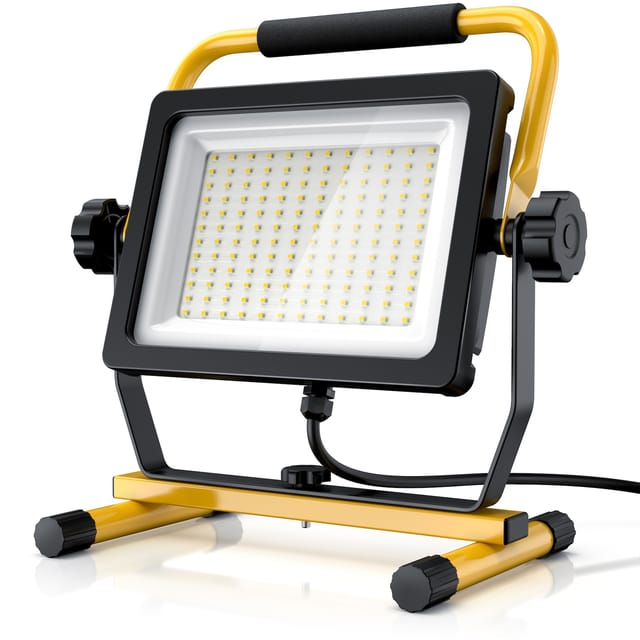 Brandson - 100W led Baustrahler mit 144 smd LEDs - Arbeitsleuchte - Bauscheinwerfer