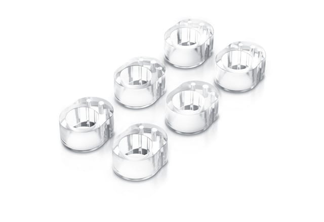 Bearware - Türklinkenpuffer 6er Set - Türgriffpuffer, Türstopper, Stoßfänger 25 x 32 mm