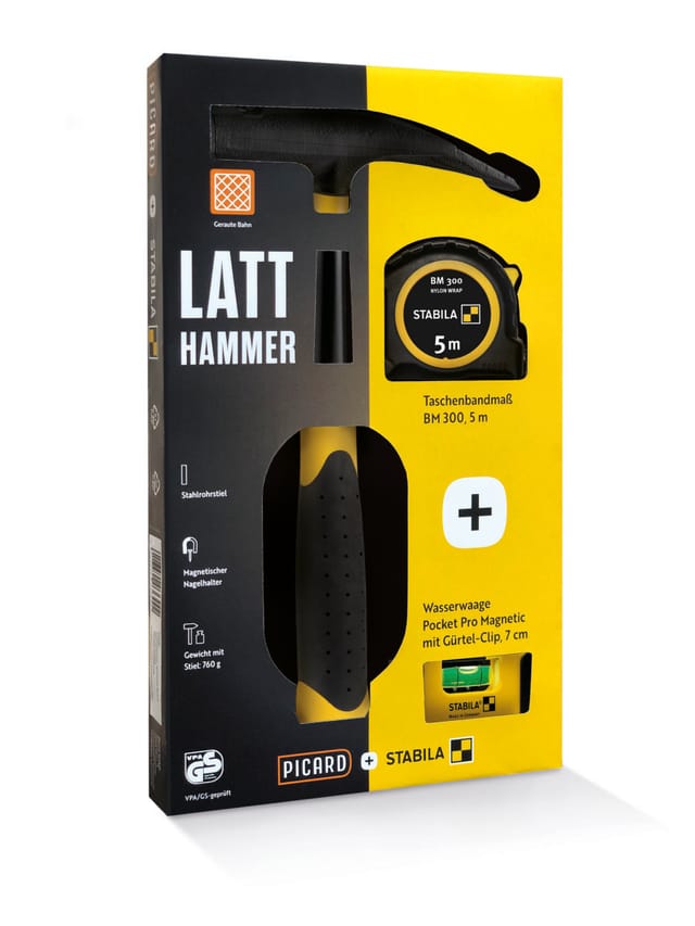 Picard - x stabila Latthammer & stabila bm 300 5m & Pocket pro Magnetic