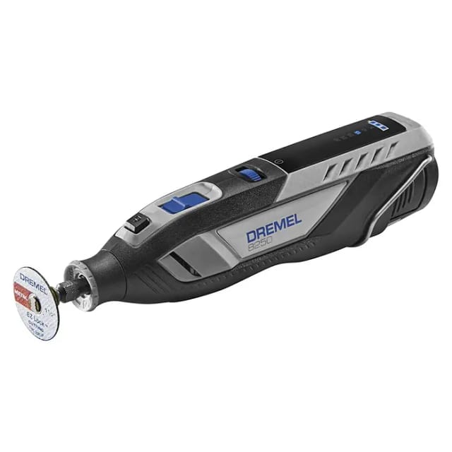 Dremel Akku-Multifunktionswerkzeug 8250, 65 Zubehöre, 5 Aufsätze