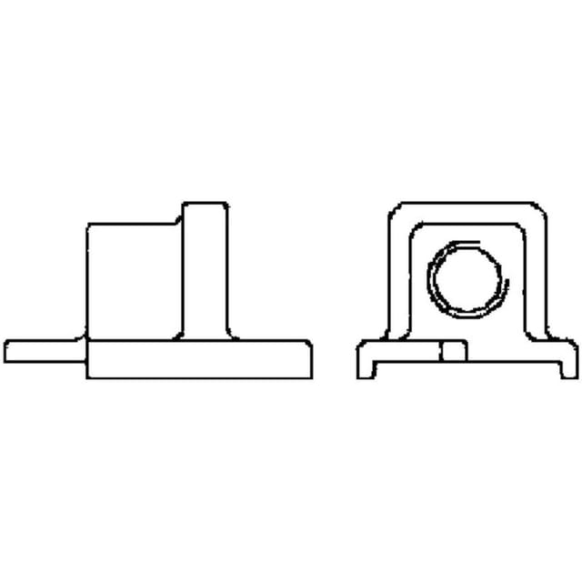 Spindelaufnahme für Türenspanner tb - 3101792 - Bessey