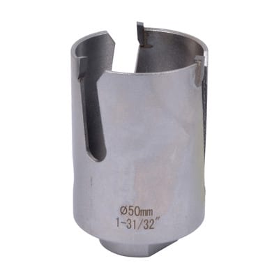Makita Lochsäge Ø 50 mm, Mehrzweck HM, Schnitttiefe 60 mm, Holz/Kunststoff/Gipskarton/Eternit/Keramikfliesen/Porenbeton