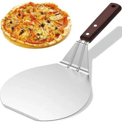 Spatule À Pizza - Non Spécifiée - 33 Cm - Acier Inoxydable - Convient Pour Fours Et Grils