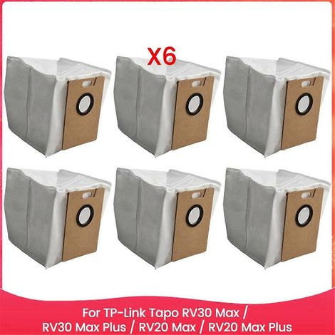 Sacs Et Accessoires Compatibles Pour Aspirateurs Robots Tp-link Tapo Rv30 Max / Rv30 Max Plus / Rv20 Max / Rv20 Max Plus Rog