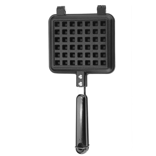 Zoternen - Waffeleisen Für Gasherd,Waffeleisen Cam,Waffeleisen Aus Gusseisen,Gaswaffeleisen,Haushalt Küche Gas Antihaft-Waffeleisen Waffelhersteller