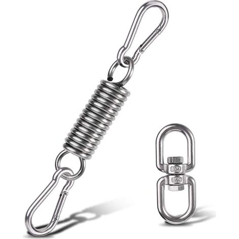 Ressort De Chaise Hamac Avec Anneau Rotatif, Accessoires Pour Chaise Hamac, Compatible Avec Les Crochets De Suspension Pour Chaises De Véranda - 11279