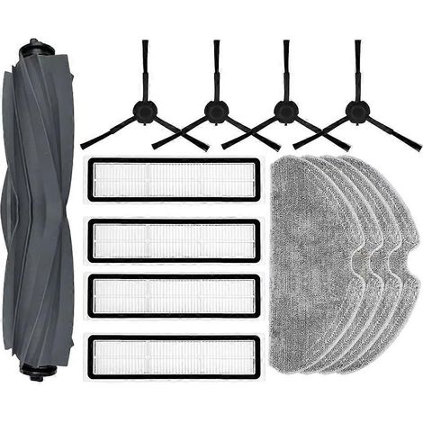 Pièces Détachées Et Accessoires Pour Dreame D9 Max Gen 2 / D10s Pro : Brosse Principale, Brosse Latérale, Filtre Hepa Et Tapis De Nettoyage - Fx -