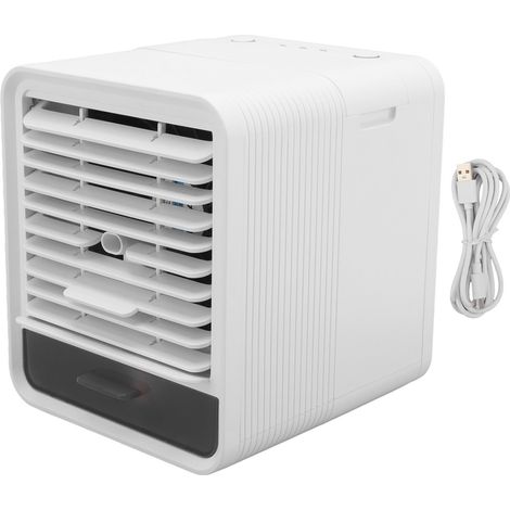 Ventilateur De Bureau Multifonctionnel Avec Veilleuse Et Refroidisseur Évaporatif