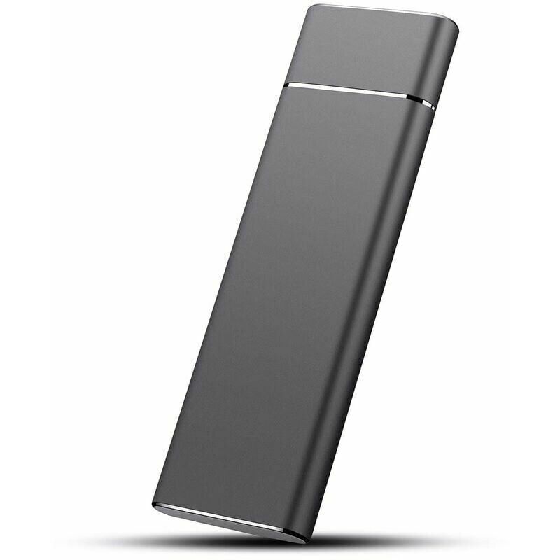 Externe Festplatte – 2 Tb – Ssd – Mobil – Hohe Geschwindigkeit – Tragbare Externe Festplatte – Crezuo