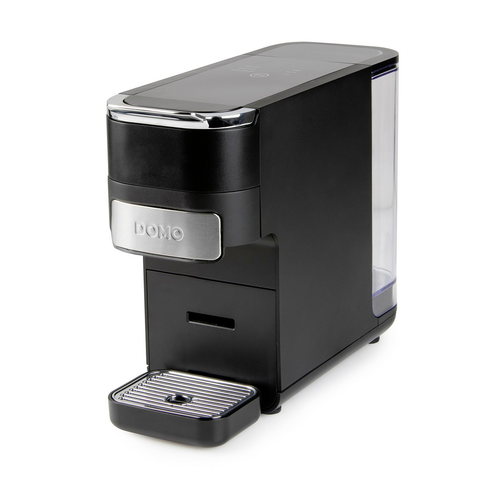 4-in-1 Espressomaschine - Domo - 1525 W - 1,5 L - Schwarz