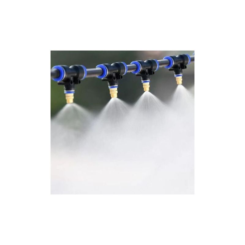 Automatisches 360°-bewässerungssystem Mit Flexibler Tropf- Und Sprinkleranlage Für Garten- Und Hofbewässerung (10 M).