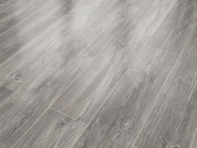 Classen Laminat 7 mm 4V 128,6 x 19,4 cm 7 mm Kiefer grau Laminat