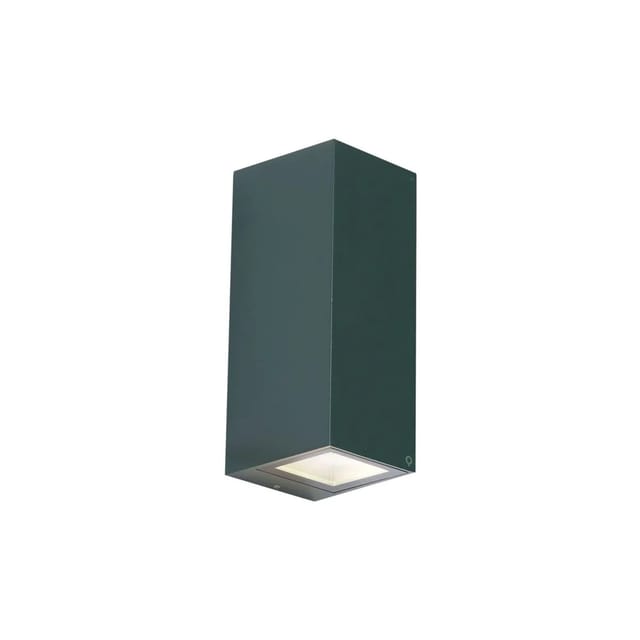 Moderne Wandleuchte Dunkelgrün 2-flammig GU10 70mm IP54 - Baleno