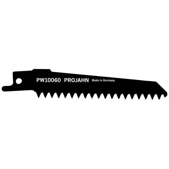 Säbelsägeblatt PW10060 hcs 100x19x1,05 mm - 6 ZpZ 5er Pack - für Gipskartonplatten - Projahn