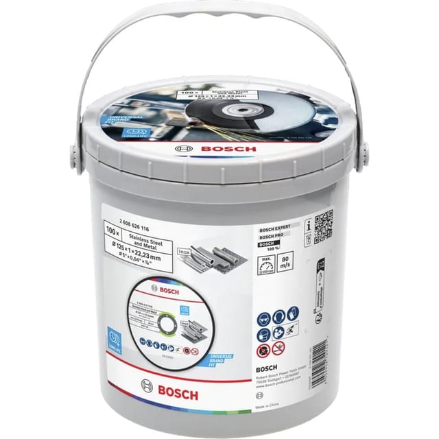 Bosch Professional - Bosch Standard for Metal Trennscheibe, 125 x 1 x 100, 100 Stk.