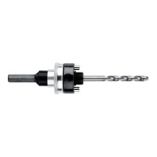Metabo - Adapter SW9/ 5/8 -18 unf, ø 32-152 mm, hm, für Lochsägen, incl. Zentrierbohrer
