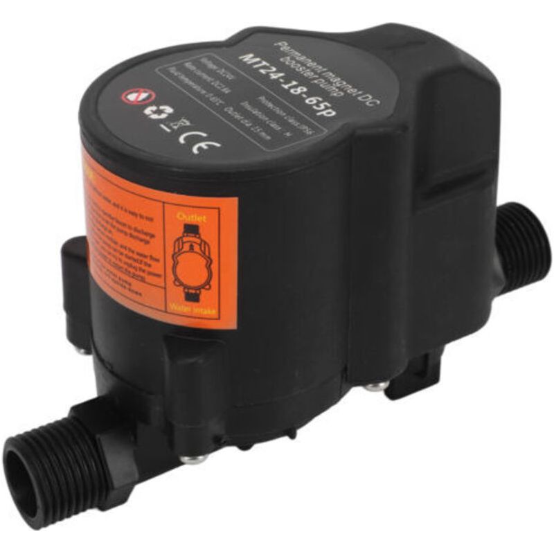 Automatische Induktions-wasserdruckerhöhungspumpe, Geräuscharme Duschpumpe Für Badezimmer, Eu-stecker Dc24v 100-240v