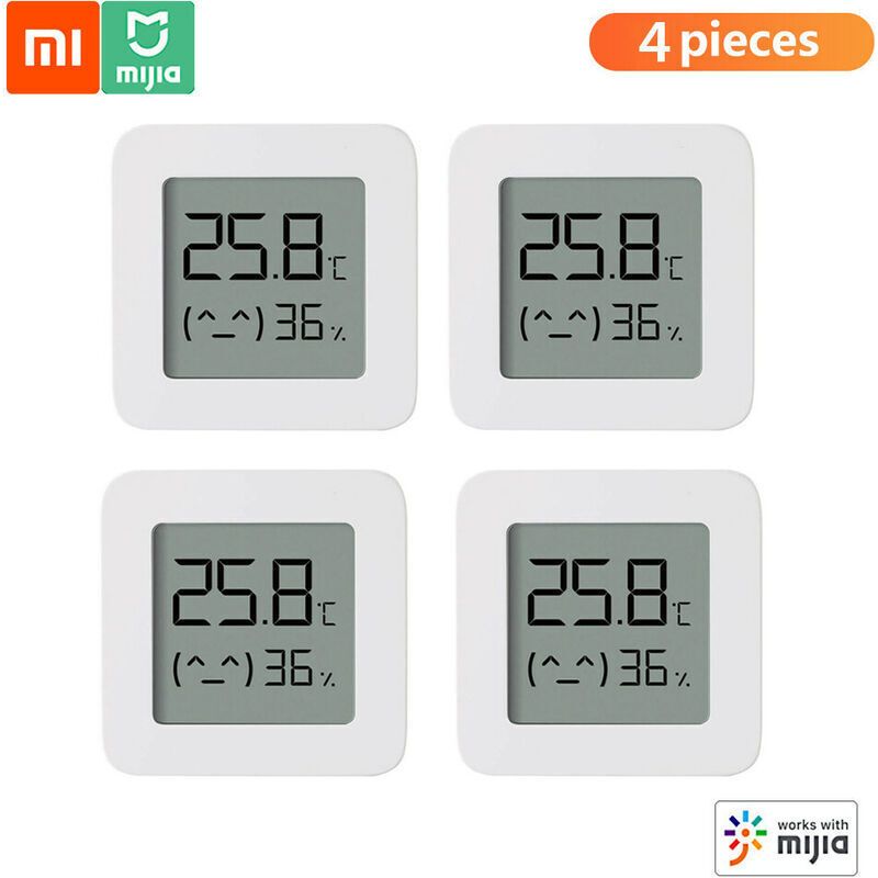 Xiaomi Bt Thermometer 2 Kabelloses, Intelligentes Elektrisches Hygrometer Mit Digitalem Feuchtigkeitssensor – Kompatibel Mit Der Mijia-app