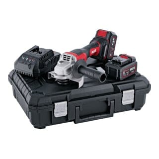 Flex Akku Winkelschleifer l 125 18.0-EC ld / 5.0 Set, 2x 5,0 Ah und Ladegerät im Koffer
