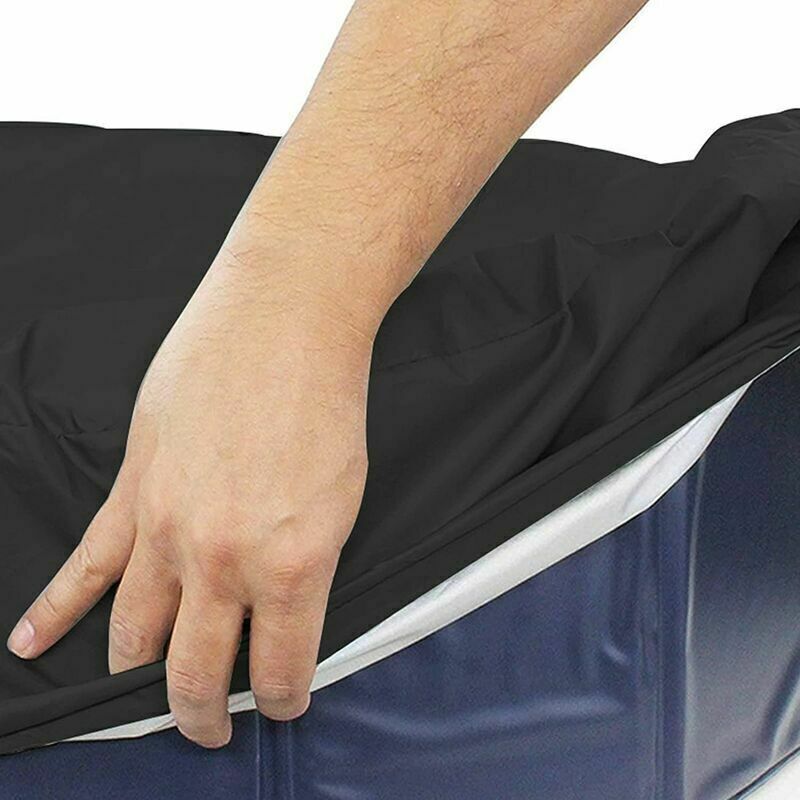 Schutzhülle Für Schlauchpools, Runde, Wasserdichte Und Staubdichte Poolabdeckung, Geeignet Für Runde/rechteckige Aufblasbare Pools Mit Den Maßen 122 X 30 Cm, Schwarz