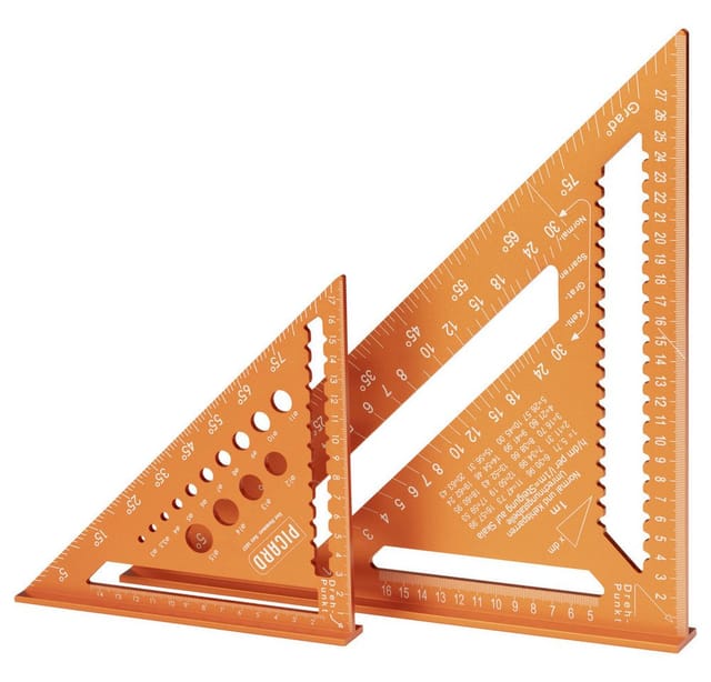 Zimmermannswinkel 180mm + 300mm Set - Picard