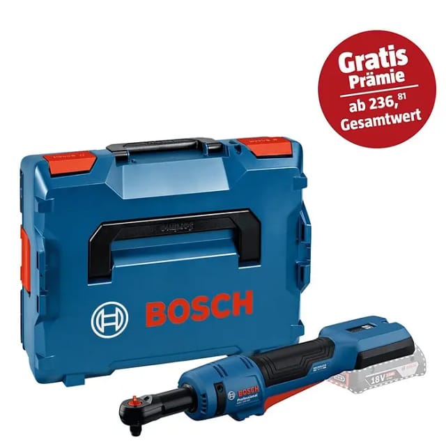 Bosch Akku-Ratschenschrauber grc 18V-60, incl. Zubehör, l-boxx - Bosch Professional