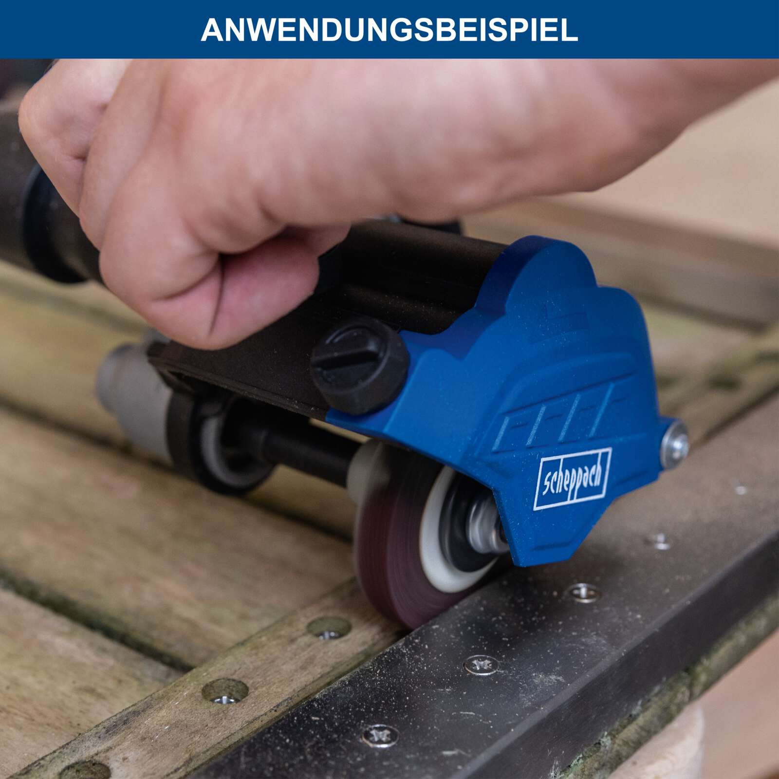 Schleifburste fur Satinierer MRS500 Scheppach Bild 2