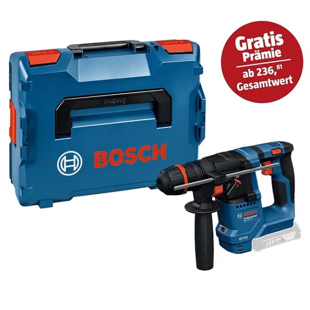 Professional gbh 18V-18 x (l) Akku-Bohrhammer onechuck solo (0611927102) - Bosch
