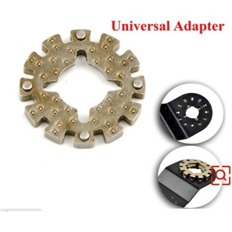 Un Adaptateur Pour Outils Alternatifs Robustes Qui Convertit Les Lames D'Outils Alternatifs Starlock En Adaptateurs De Lames D'Outils Universels Ois.