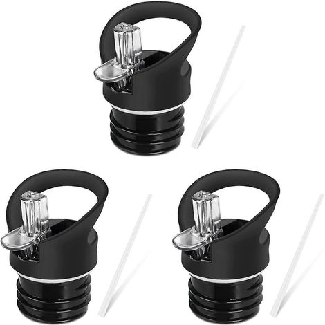 Lot De 3 Bouchons À Paille Pour Gourdes Isothermes De Sport Kanteen Et Bouteilles Sous Vide