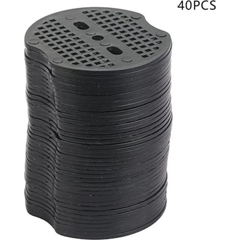 100 À 400 Piquets De Jardin En Forme De U Avec Rondelles De Protection Pour Fixer Les Filets Anti-mauvaises Herbes Et Autres Accessoires De Jardinage.