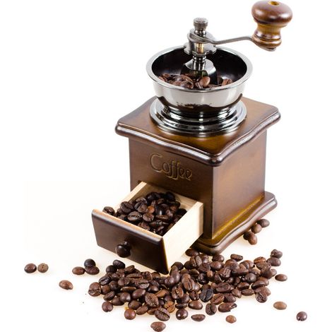 Un Moulin À Café, Un Moulin À Grains De Café, Un Moulin À Café Manuel