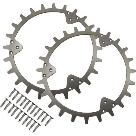 02 Deux Crampons Antidérapants, Compatibles Avec Les Tondeuses À Gazon Husqvarna Automower 315 310 305, Sont Livrés Avec 21 Vis Autotaraudeuses.