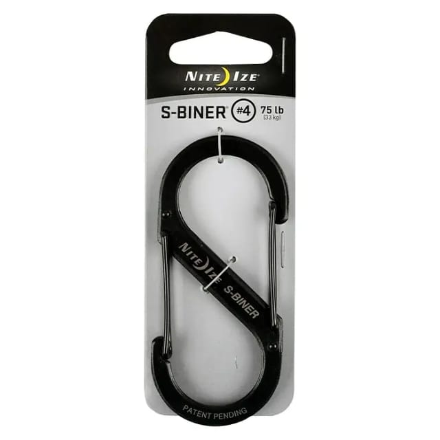 NI-SB4-03-01 Karabiner S-Biner Gr. 4 89 mm x 38 mm 1 St. - Nite Ize