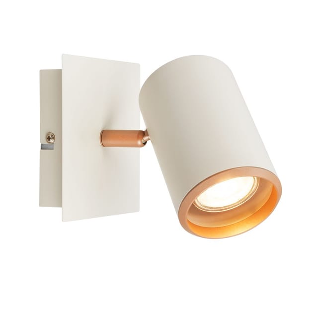 B.k.licht - Wandlampe Wandleuchte Innen Spotleuchte Leselampe Flur Schwenkbar Gu10