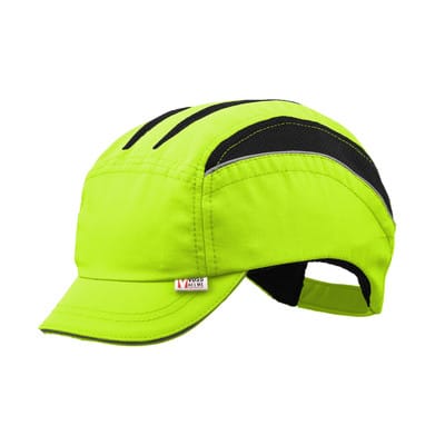 Voss Helme - Voss Anstoßkappe-Cap neo 53-61cm signalgelb Nyl.EN812:2012-04
