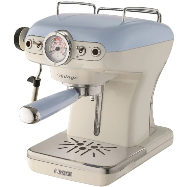 Ariete - Vintage Espresso Maschine, blau