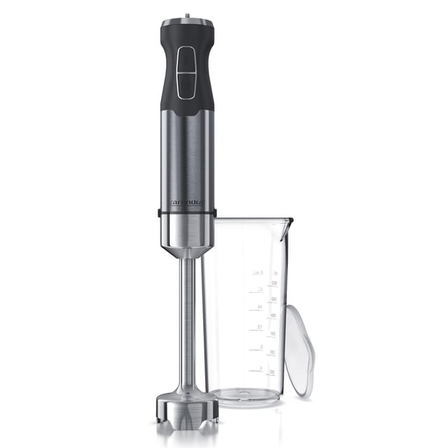 Edelstahl Stabmixer mit Messbecher Handmixer - Pürierstab - stufenlose Regelung - Arendo
