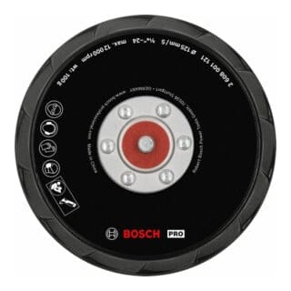 Bosch pro Polierteller 125 mm gpx 12V-125 - 2608001121
