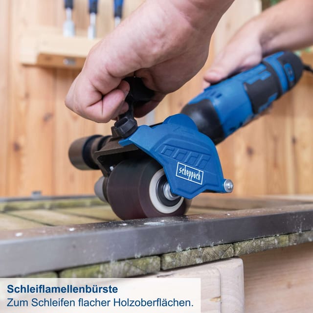 Scheppach - Rundbürsten Set für Holz 3-teilig Zubehör für MRS500
