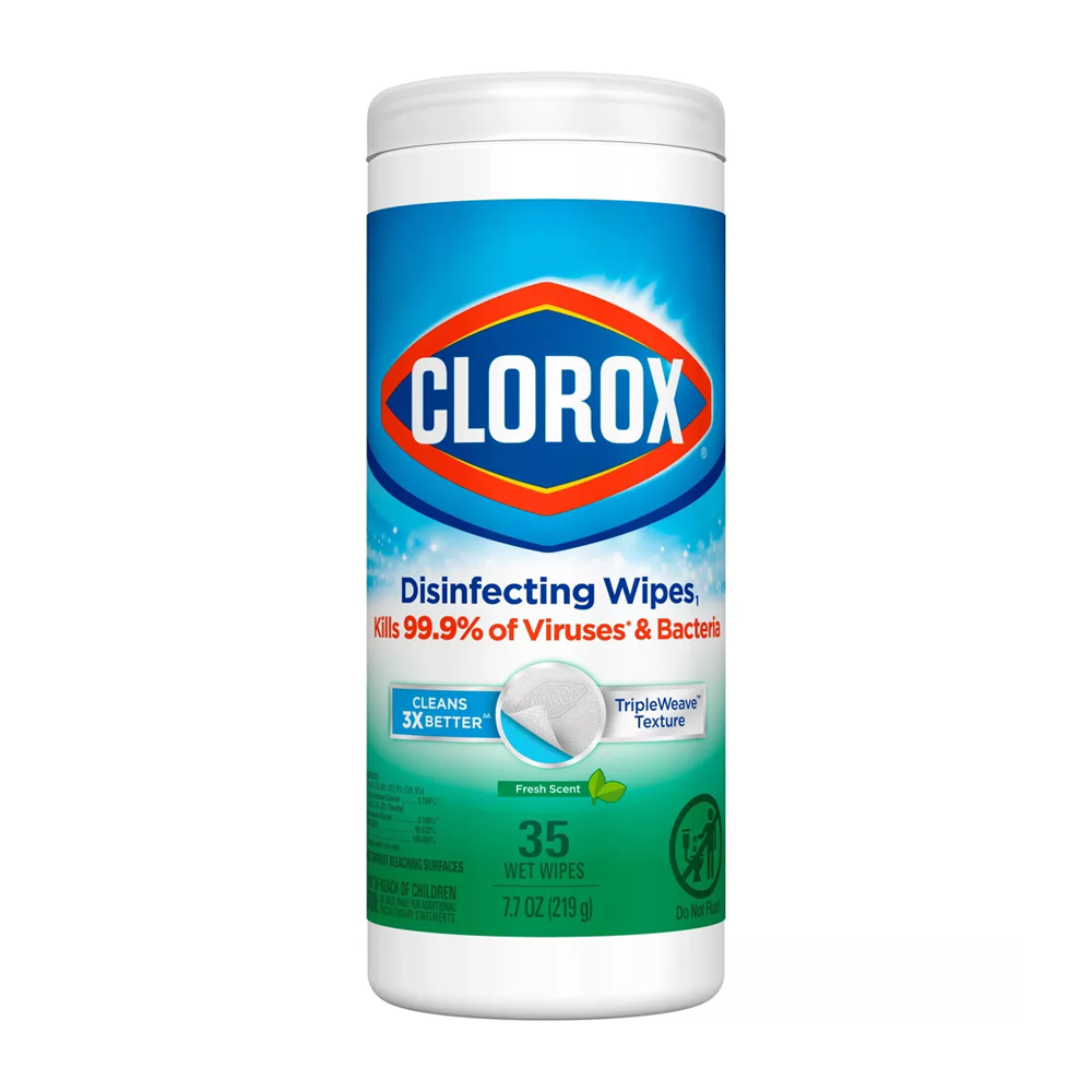 35 Reinigungstücher Mit Frischem Duft Von Clorox