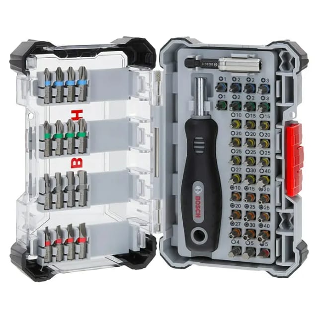 Bosch Extra Hard Schrauberbitsatz Display 6x 50tlg. - 2607012081